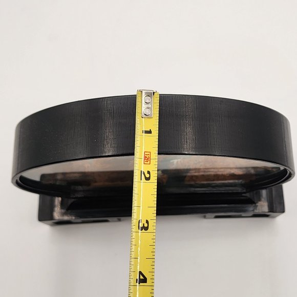 Vtg. Chinese SAN YOU Diorama Cork Carving Glass Case Pagoda Trees & Cranes 6.5"H - Picture 10 of 11